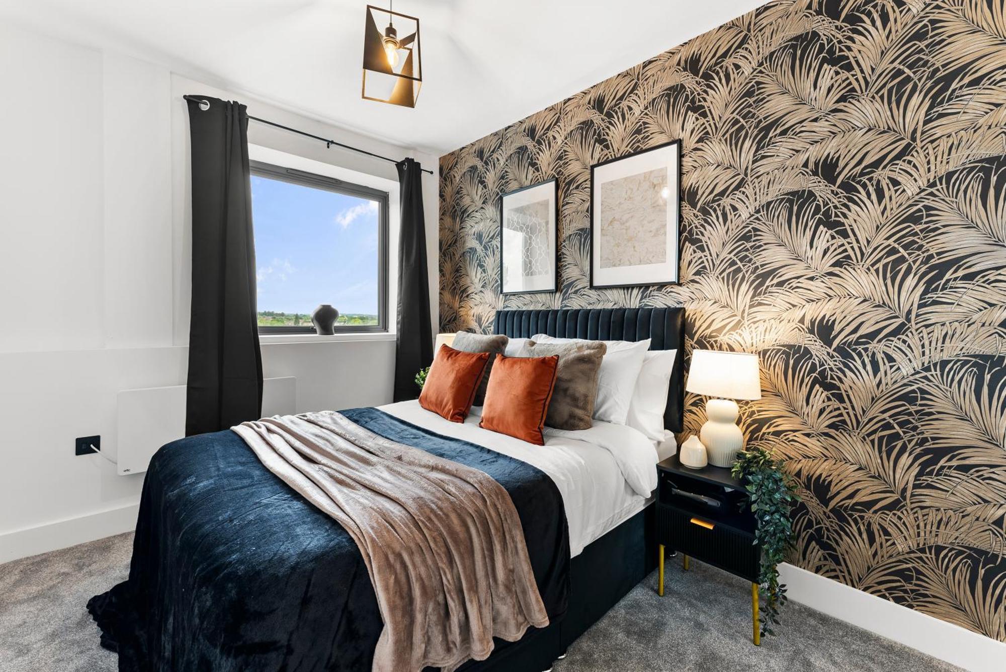 Stylish Two-Bedroom Flat In NWI Dış mekan fotoğraf